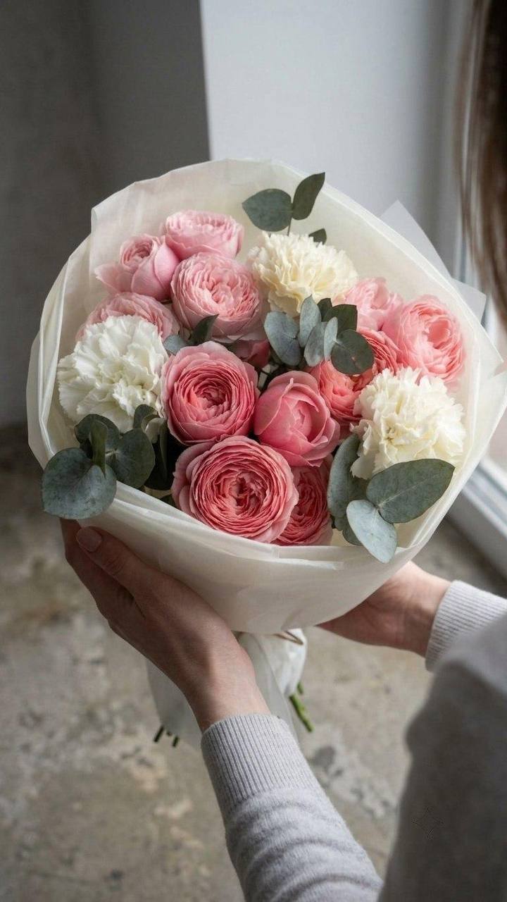 Авторский букет «Утренний поцелуй»